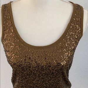 J Crew Sequin Tank Top